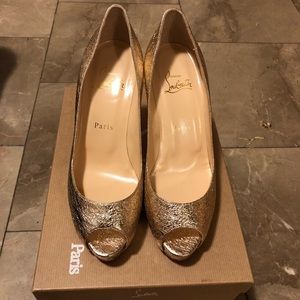 Louboutin new very prive 100 specchio vintage